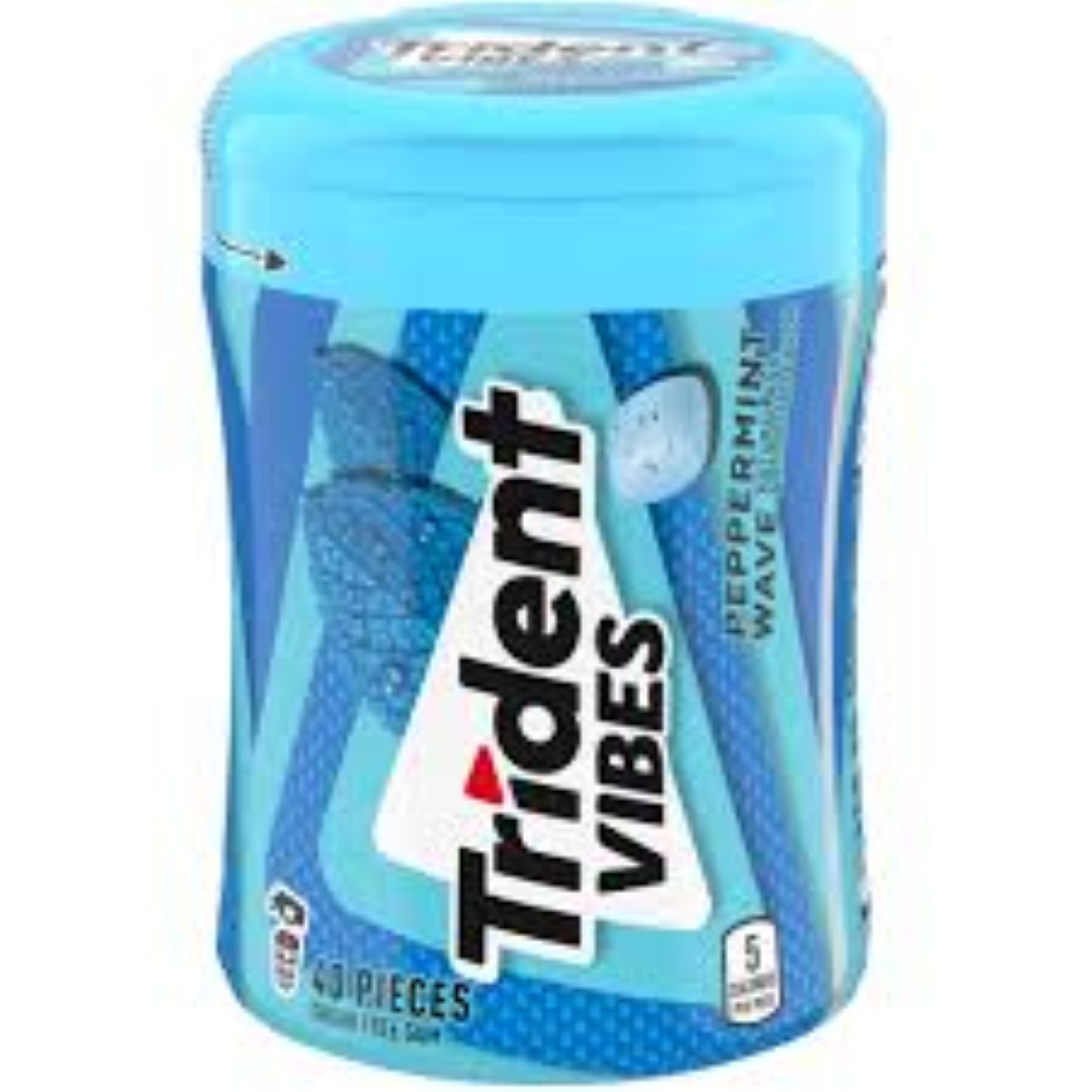 TRIDENT VIBES PEPPERMINT WAVE 40'S